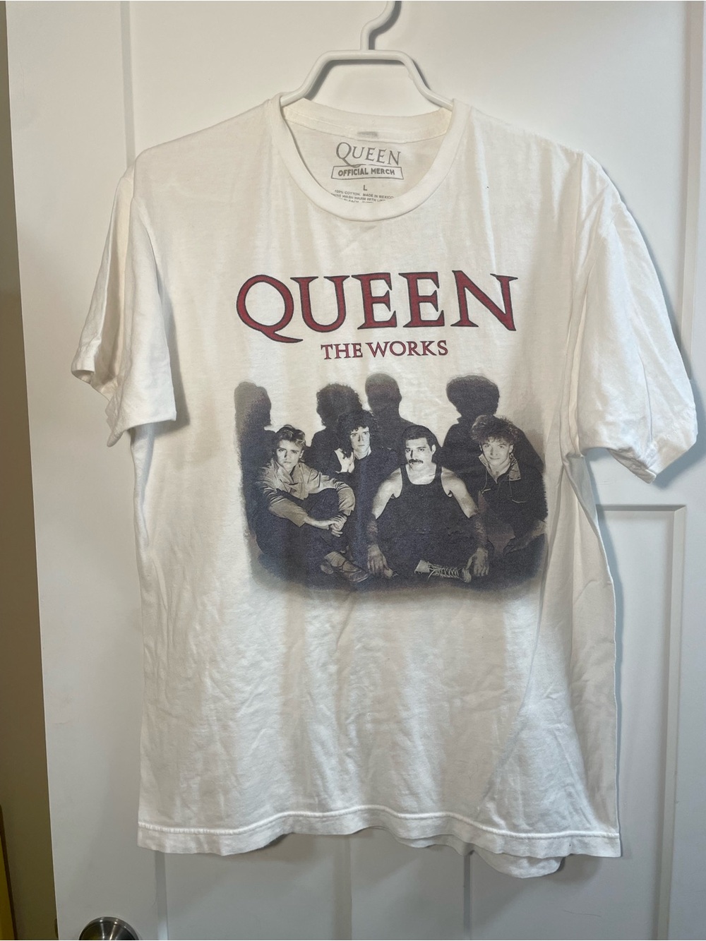 QUEEN Band The Works Album Tee